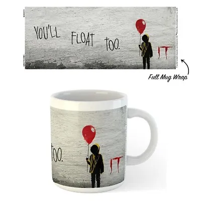 Buy IT - Pennywise  You'll Float Too  Coffee Tea Mug - Licensed • 18.31£