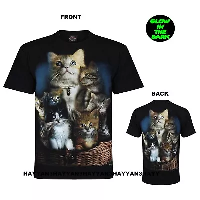 Buy Ladies Women Girls Kitten Kittens Cat Cats Cute Animal T Shirt M-XXL • 9.99£