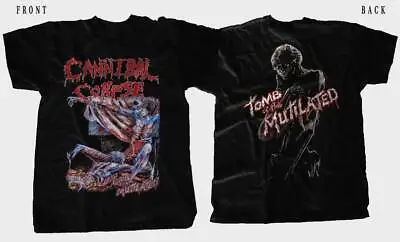 Buy New D T G Printed T-shirt -CANNIBAL CORPSE- Tomb Of The Mutilated • 28.75£