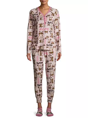 Buy GRUMPY CAT Womens Large Velour Pajamas 3 Pc Set Socks Lounge Pants Top • 25.60£