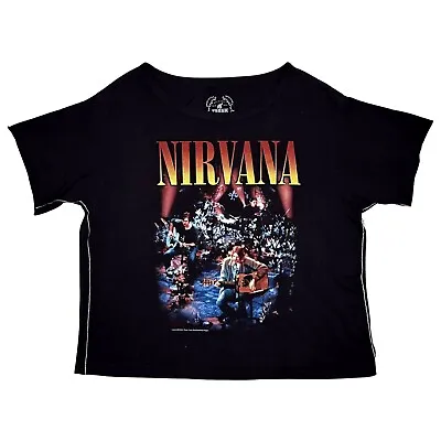 Buy Trunk LTD Nirvana ‘Unplugged In NY’ Tour Graphic Band T-Shirt - Black, XS [NWT] • 49.14£