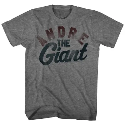 Buy Andre The Giant Big Letter Name WWE Wrestling Legend Merch Men's T Shirt • 39.89£