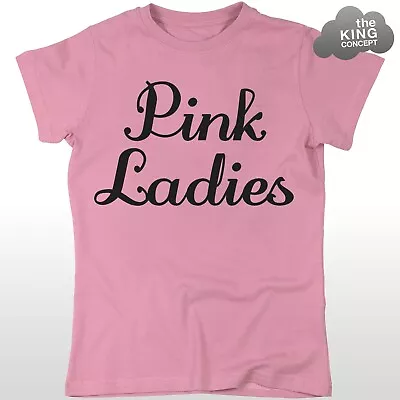 Buy Pink Ladies T-Shirt Grease Movie Hen Night Party T Birds Fancy Dress Costume Tee • 9.99£
