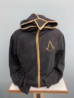 Buy ASSASINS CREED SYNDICATE Men’s Black Hoody With Logo Size M Cg S77 • 7.99£