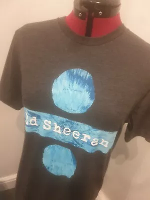 Buy Ed Sheeran Divide ÷ Tour 2019 Lisbon Concert T Shirt Tee Size Medium • 10£