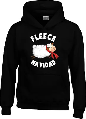 Buy Fleece Navidad Funny Christmas Sheep Hoodie, Best Family Christmas Gift,Hood Top • 23.99£