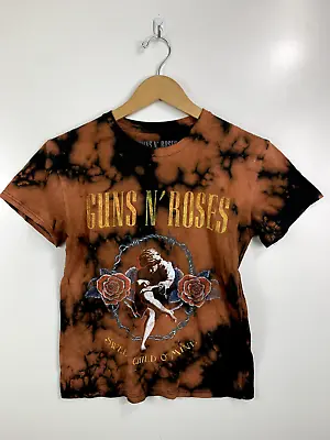 Buy Guns N' Roses T Shirt Small Ty Dye Sweet Child Of Mine Logo Short Sleeve • 9.44£
