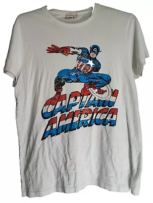 Buy Captain America T Shirt Size Large • 6.99£