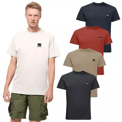 Buy Jack Wolfskin Mens 365 T Organic Cotton Crew Soft Feel T-Shirt 32% OFF RRP • 18.99£