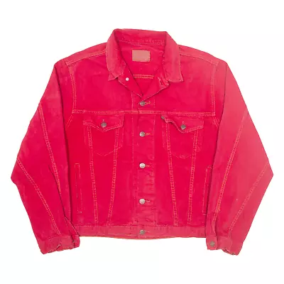 Buy Vintage BIG STAR Mens Denim Jacket Red 90s XL • 27.99£