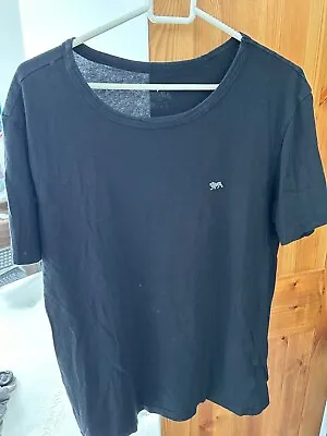 Buy Lonsdale Men's Short Sleeve Black T Shirt • 3£