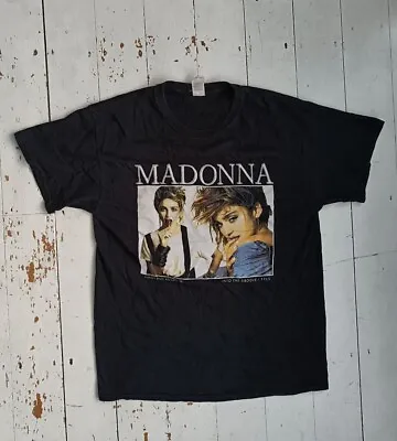 Buy Vintage Madonna Into The Groove T-Shirt Slim Fit Large Very Good Condition • 49£