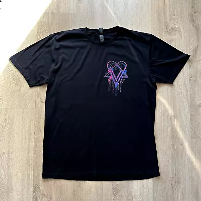 Buy VV Ville Valo HIM Official Tour T Shirt 2023  Black Mens Large Merch • 72.08£