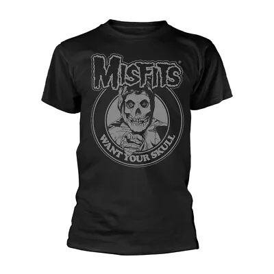 Buy Misfits 'Want Your Skull' T Shirt - NEW OFFICIAL • 16.99£
