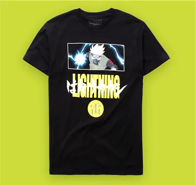 Buy Kakashi Hatake Lightning Anime T-Shirt Size XL New W/ Tags In Bag Earth Day • 21.06£