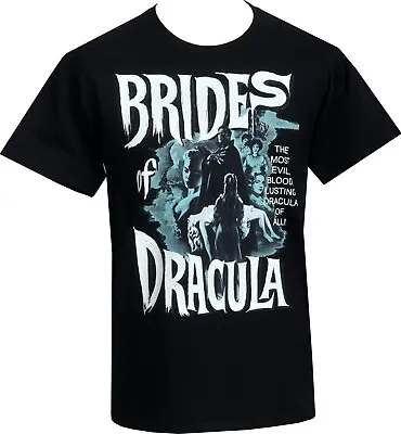 Buy Brides Of Dracula Men's Horror T-Shirt Classic Halloween B-Movie • 20.50£