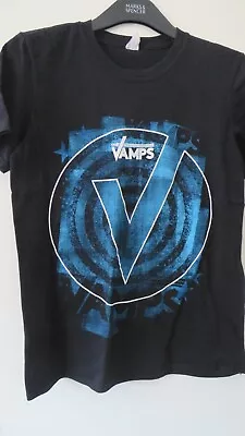 Buy Official The Vamps 2016 Wake Up World Tour T-shirt - Black, Size Medium • 8.83£