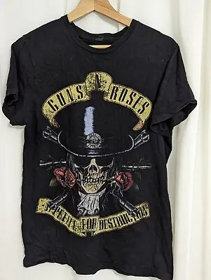 Buy Guns N' Roses Appetite For Destruction T-Shirt Black Size S • 7.96£