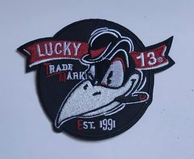 Buy Patch Tucan Lucky 13 Motor Rider/biker Iron On Patch, Pre Owned • 5.50£