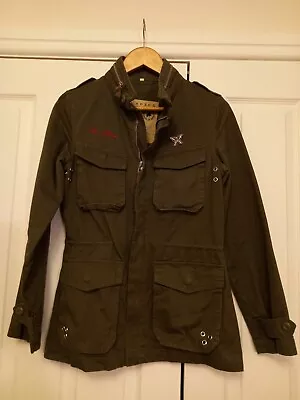 Buy Ladies The Alarm Band Field Jacket Size Small Excellent Condition  • 19.99£