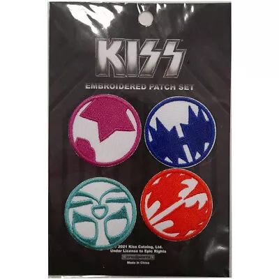 Buy KISS Iron-On Standard Patch: MINI ICONS: Official Licenced Merch Stars Fan Gift • 5.45£