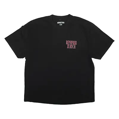 Buy BENEFIER Cherub T-Shirt Black Short Sleeve Mens S • 7.99£