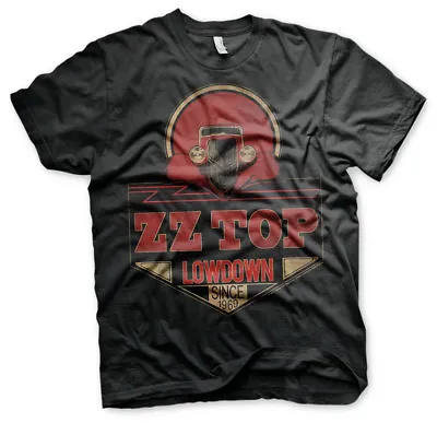 Buy Officially Licensed ZZ-Top - Lowdown Since 1969 Men's T-Shirt S-XXL Sizes • 18.99£