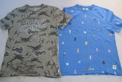 Buy Boys Star Wars T-shirts X2 XL (12-13yrs) Gap Good Condition • 5£