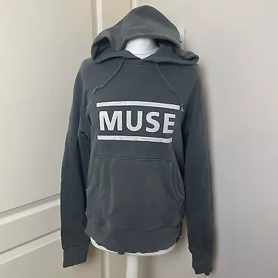 Buy Grey Muse Vintage Hoodie Size Small Hexagons Band Merch • 26.99£