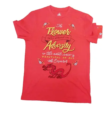 Buy The Flower That Blooms In Adversity Mulan T Shirt Size Small Disney Store Wisdom • 13£