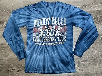 Buy Moody Blues Days Of Future Pass 50th Anniversary Tour Long Sleeve T-shirt Small • 28.44£