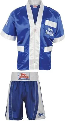 Buy Lonsdale Boxing Shorts Or Seconds / Cornerman Jacket Blue/White New • 12.99£