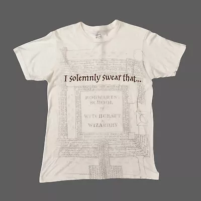 Buy Harry Potter London Studio Tour Marauder’s Map Tshirt Size M • 15£
