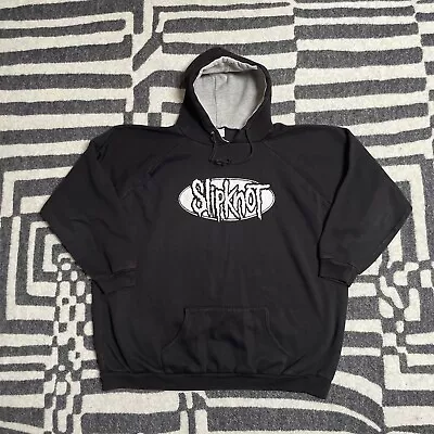 Buy Vintage Slipknot Late 90s Early 09s Hoodie XL  Metal Sweatshirt Tour Merch • 70£