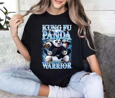Buy KungFu Panda Po Bootleg Shirt, Vintage PoPanda Shirts, Kung Fu Panda Movie Merch • 29.18£