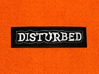 Buy Disturbed Rock Music Sew / Iron On Embroidered Patch 04 • 4.40£