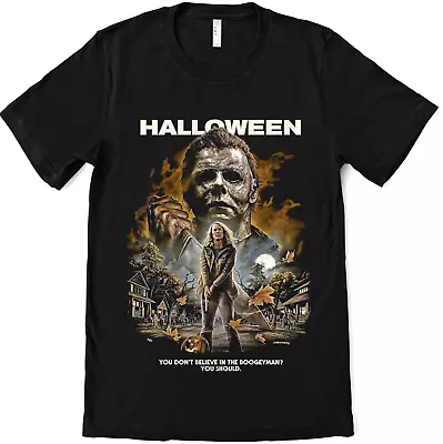 Buy Halloween T Shirt  Horror Movie Unisex Cotton T-Shirt Tee Top S-2XL AV10 • 13.49£