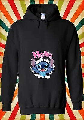 Buy Hello Stitch Ohana Cool Funny Retro Men Women Unisex Top Hoodie Sweatshirt 2274 • 17.95£