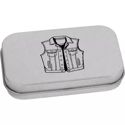 Buy 'Denim Jacket Vest' Metal Hinged Tin / Storage Box (TT044945) • 5.99£