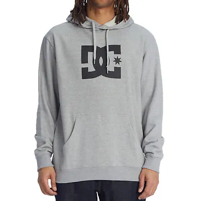 Buy DC Shoes Mens DC Star Pullover Hoody Sweatshirt Sweater Hoodie Grey - S • 38.50£