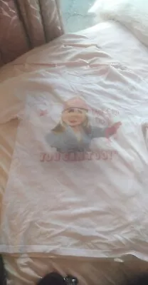 Buy Miss Piggy T-shirt, From Disneyland, Small, Pink • 4.85£