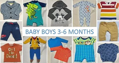 Buy Baby Boys Clothes Clothing - 3-6 Months - Build A Bundle - Multi Listing • 1.49£