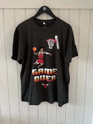 Buy NBA Chicago Bulls Basketball Game Over Tee T-shirt - Men’s Size XL New • 12.99£
