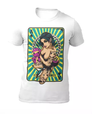 Buy Ace Of Spades Girl - Men's T-Shirt - Women's T-Shirt • 9.99£