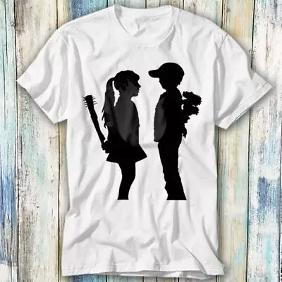 Buy Banksy Boy Meets Girl T Shirt Meme Gift Top Tee Unisex 1201 • 6.35£