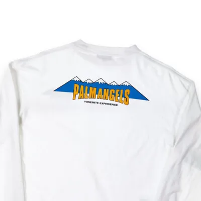 Buy Palm Angels Yosemite Experience Long Sleeve T Shirt • 72£