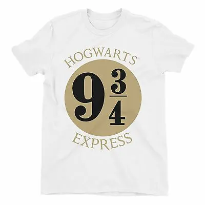 Buy Harry Potter Platform 9 3/4 White Children's Unisex T-Shirt • 14.99£