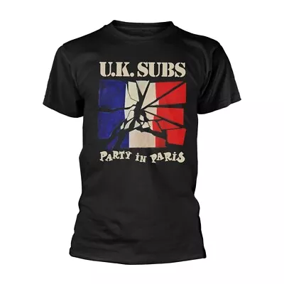 Buy Uk Subs Party In Paris Official Tee T-Shirt Mens Unisex • 19.42£