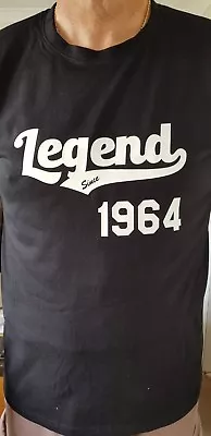 Buy Legend Since (your Year) T Shirt - Novelty Funny Gift Birthday 1997 2000 1968 • 8.95£