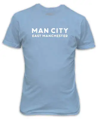 Buy Man City East Manchester Sky Blue T-Shirt - Fan Top • 15£